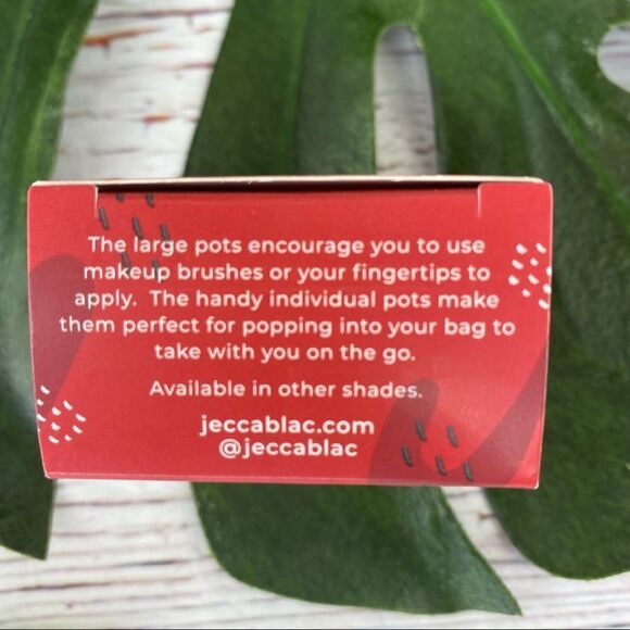 Jecca Blac Play Pots Red Touch Satin Finish Cream Pigment For Eyes Lips Cheeks - Picture 6 of 7